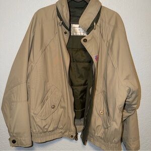 London Fog Classic Tan Military Field Jacket